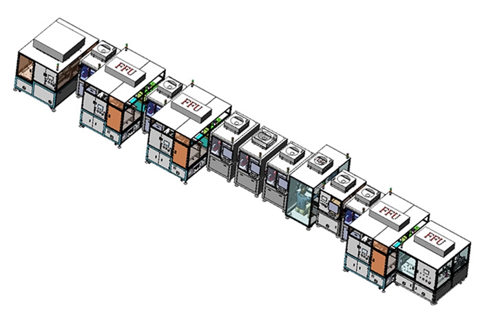 LBB100  BC plate magnet automatic assembly line